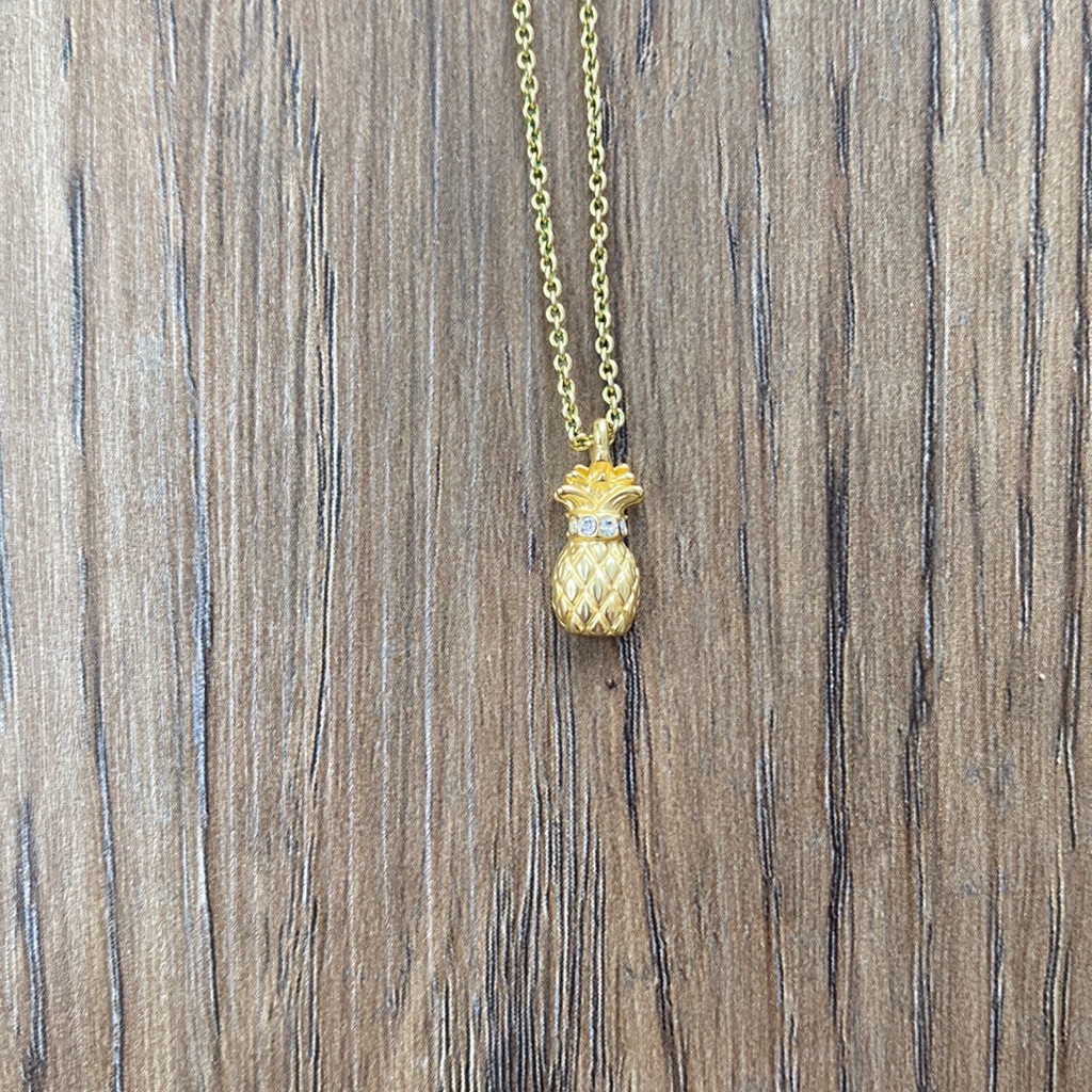 Spartina 449 Sea La Vie Pineapple Necklace 22$